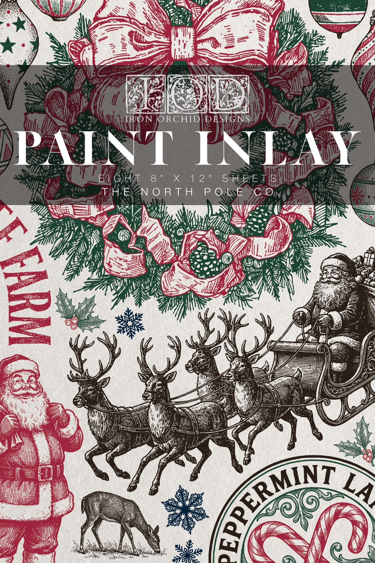 IOD Paint Inlay - The North Pole Co.