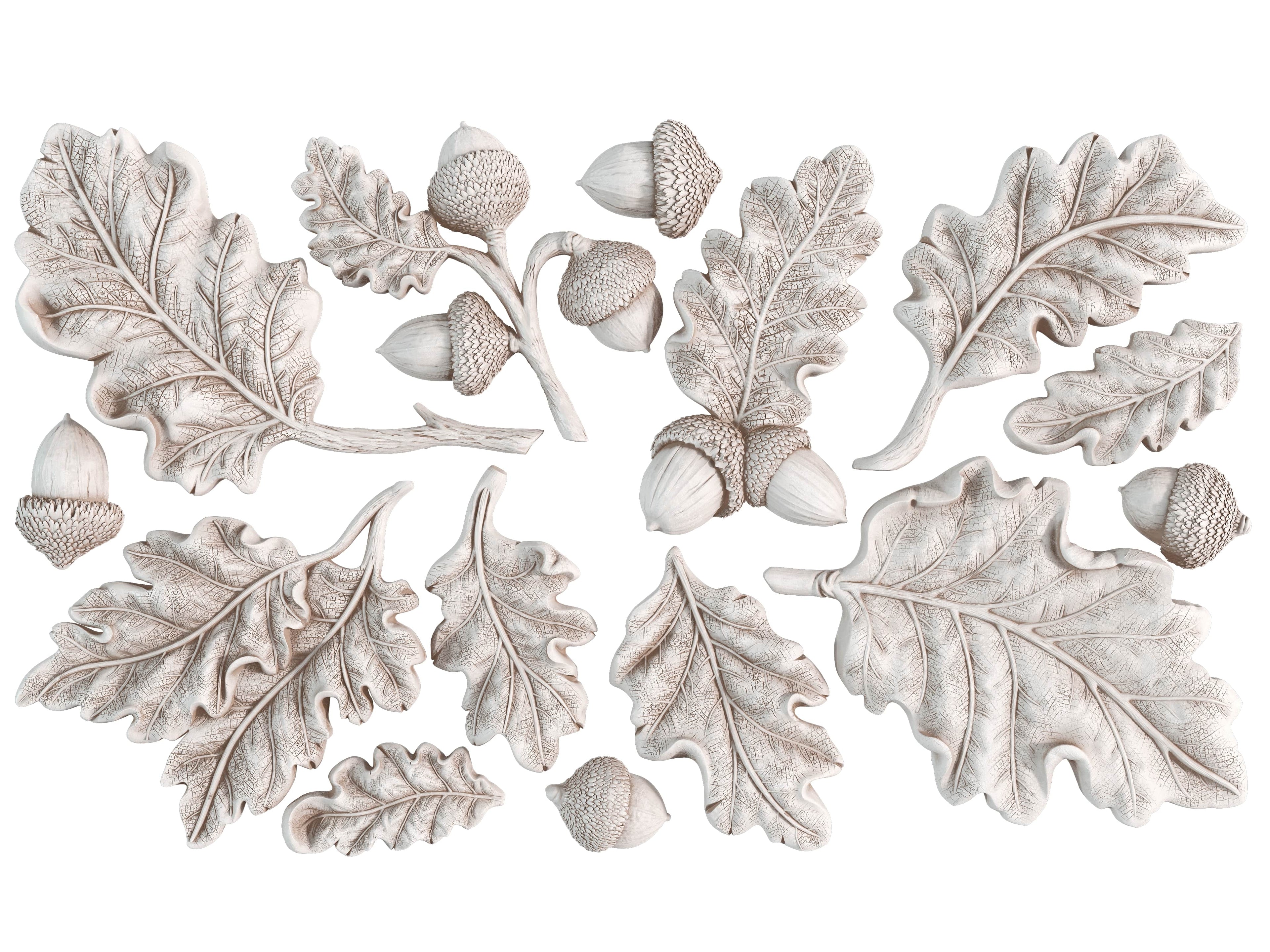 IOD Mould - Oak Leaves & Acorns
