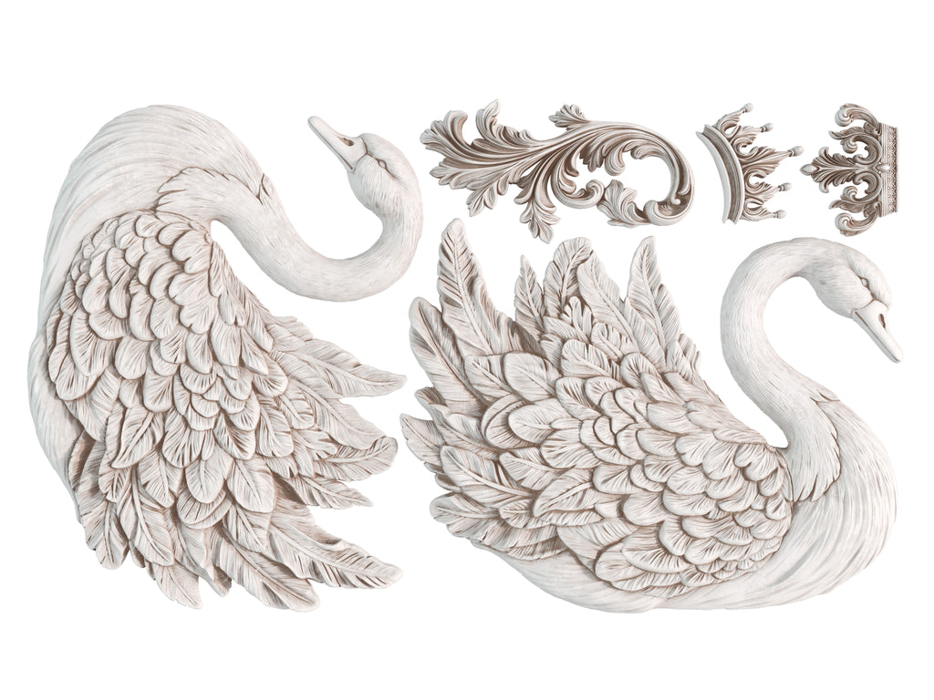 IOD Mould - Swans
