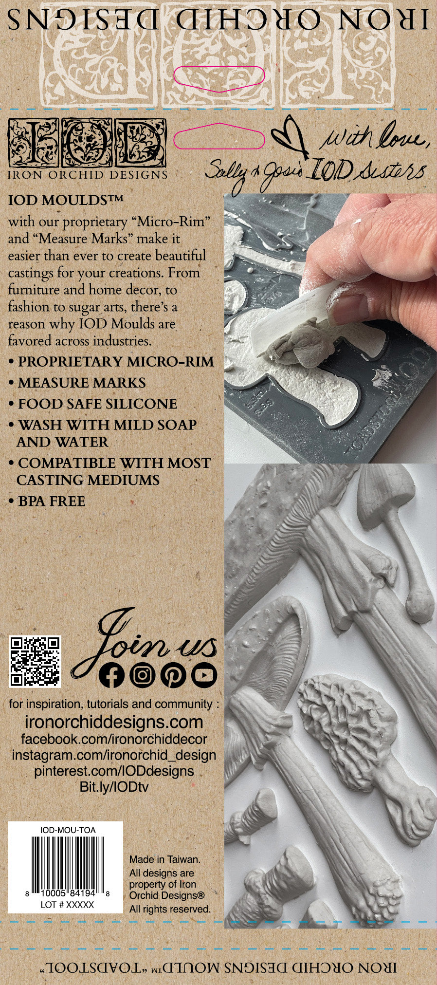 IOD Mould - Toadstool