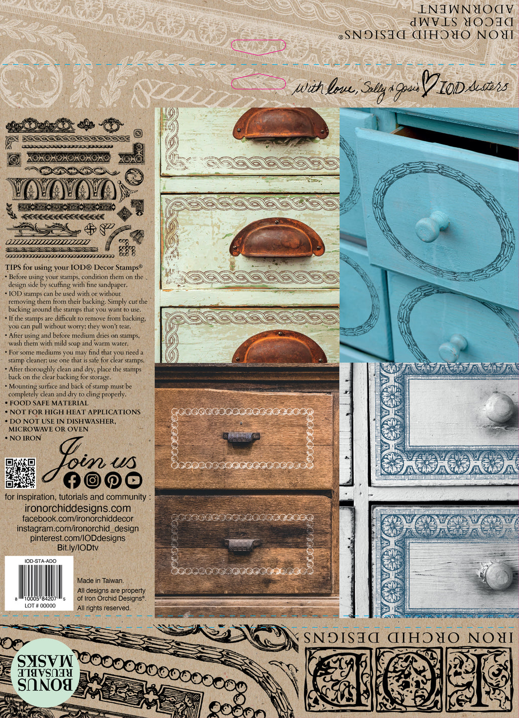 IOD Stamp - Adornment