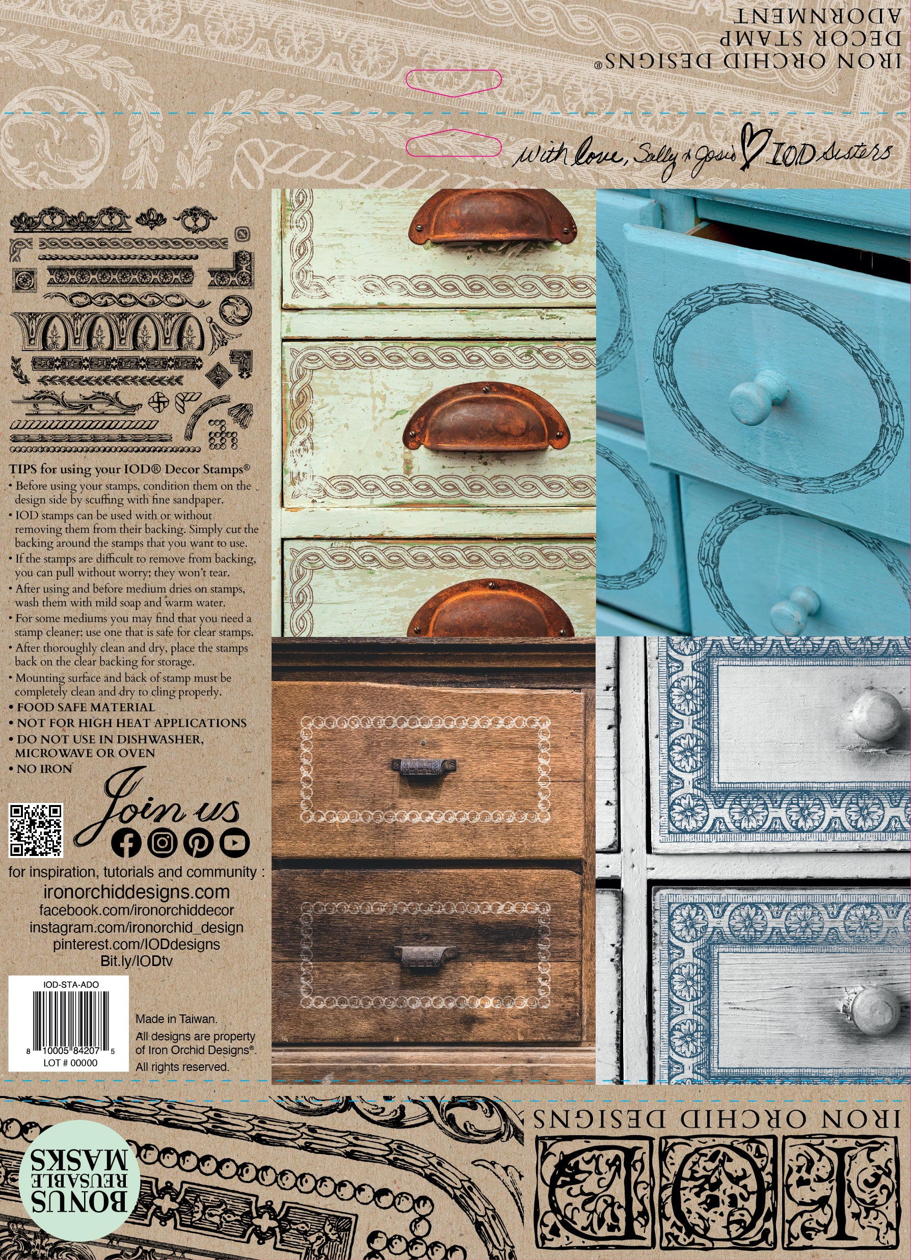 IOD Stamp - Adornment