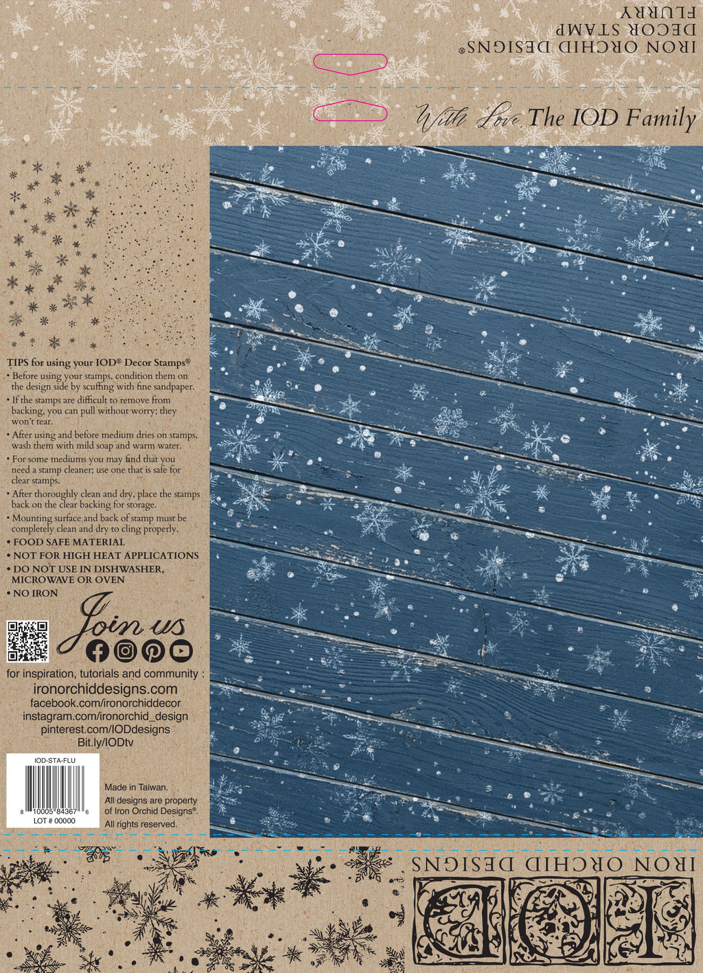 IOD Stamp - Flurry