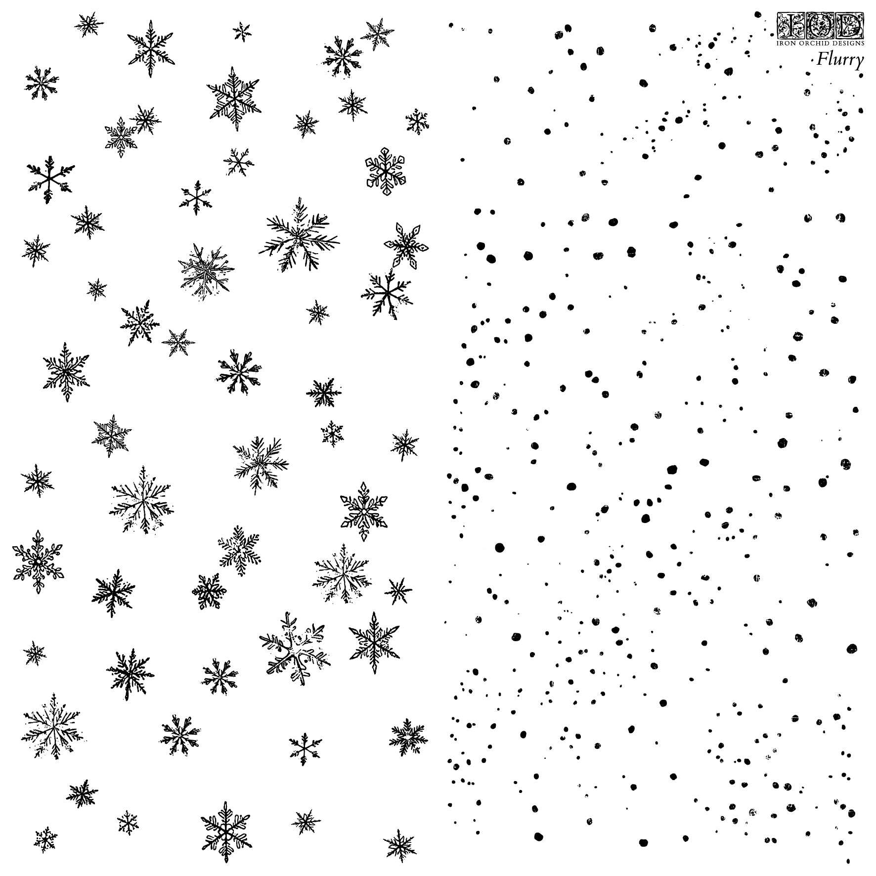 IOD Stamp - Flurry