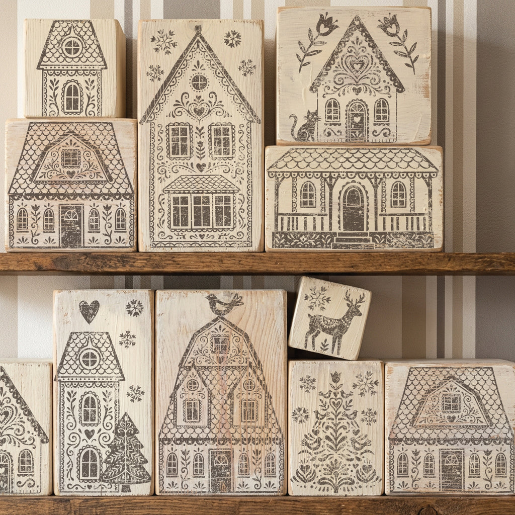 IOD Stamp - Gingerbread Lane