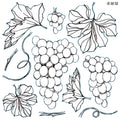 IOD Stamp - Grapes (Retired)