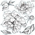 IOD Stamp - Peonies (Retired)
