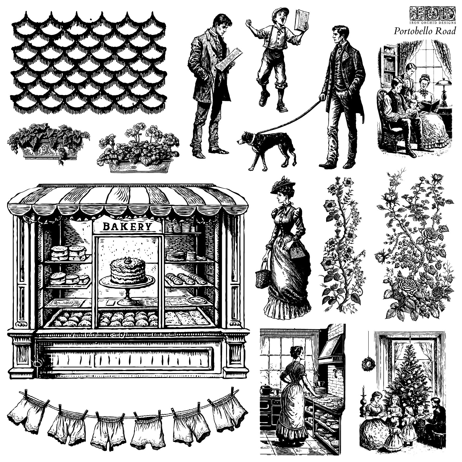 IOD Stamp - Portobello Road