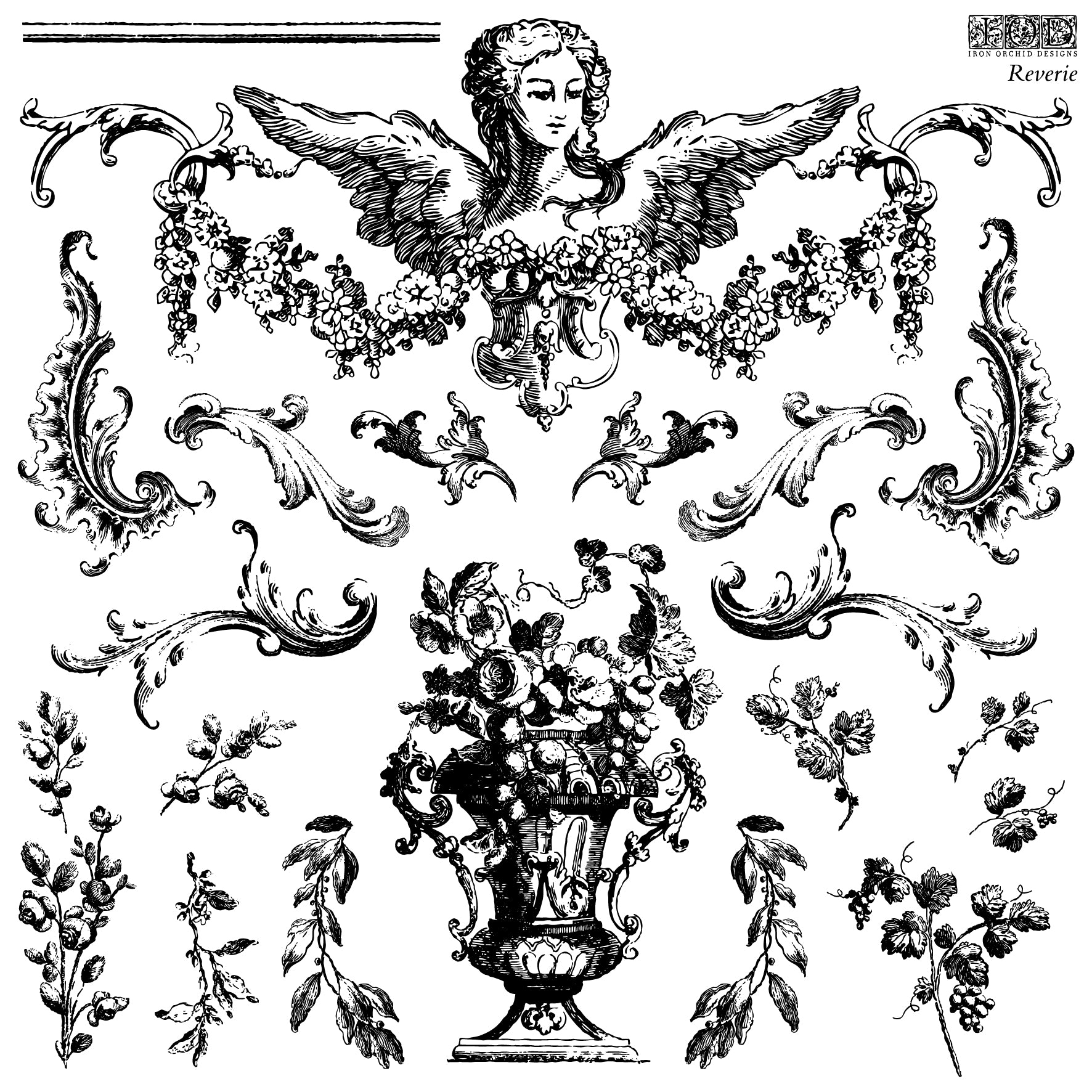 IOD Stamp - Reverie (Retired)