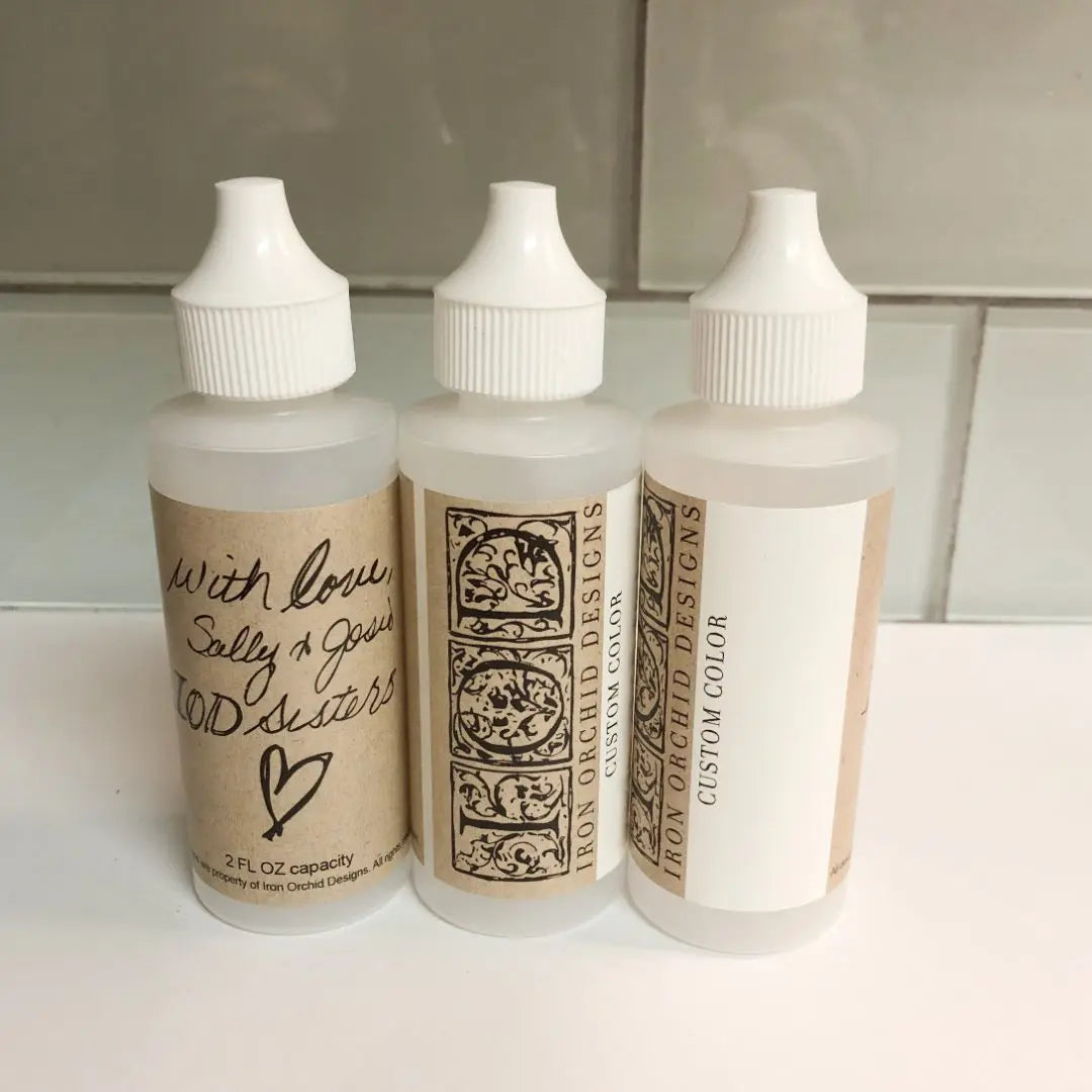 Iron Orchid Designs Empty Decor Ink Bottles (Set of 3)