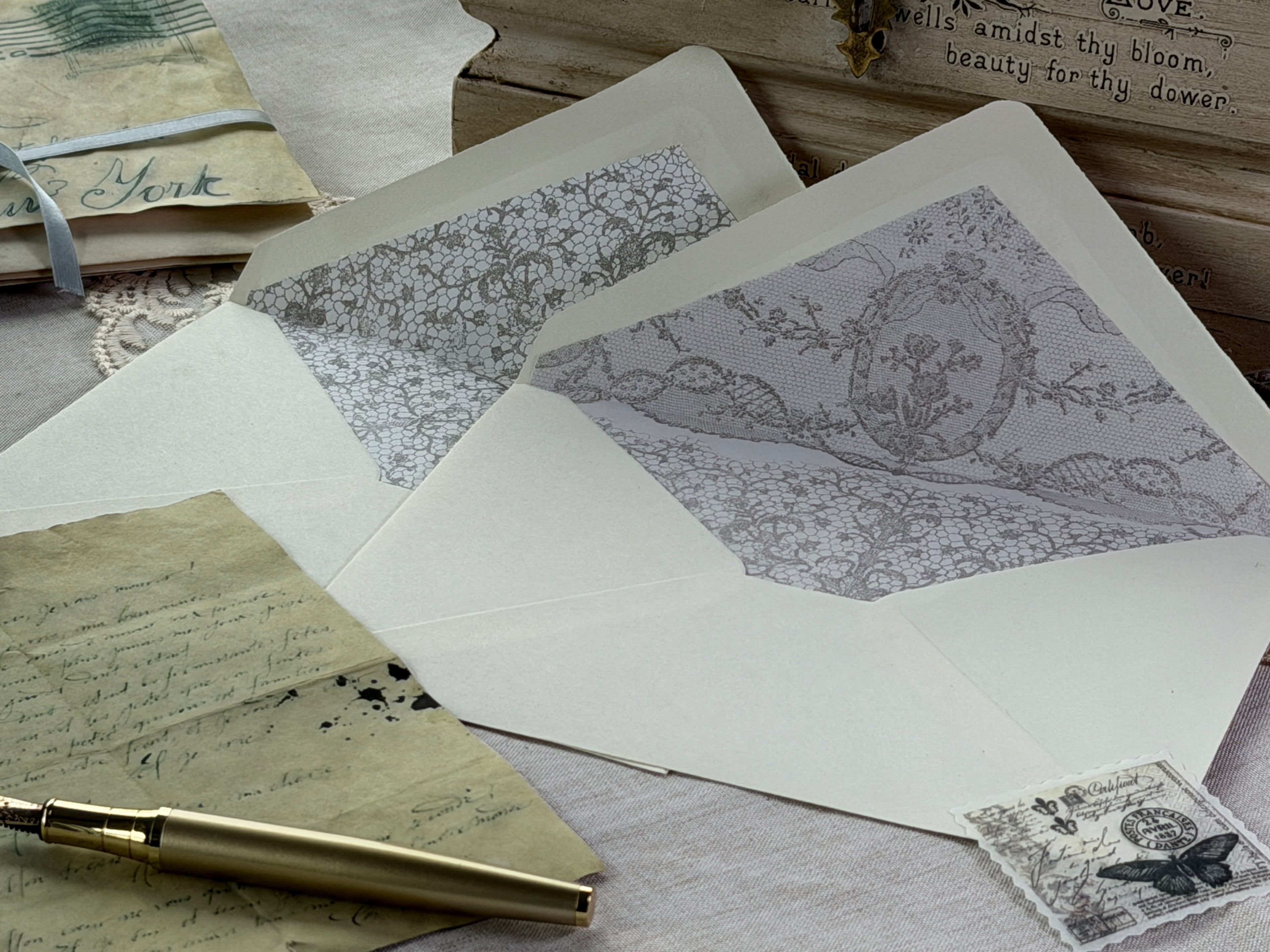 IOD Stamp - Lace