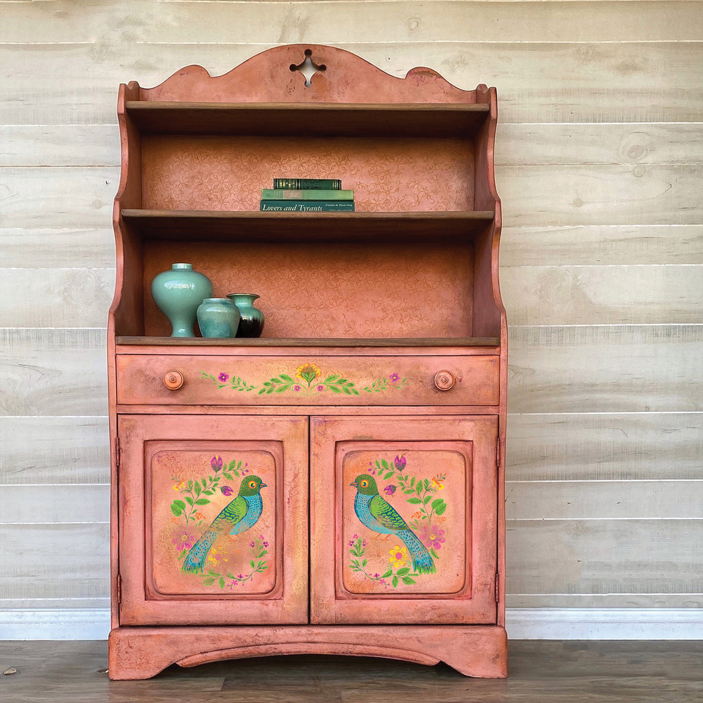 IOD Paint Inlay - Vida Flora Designed by Debi Beard