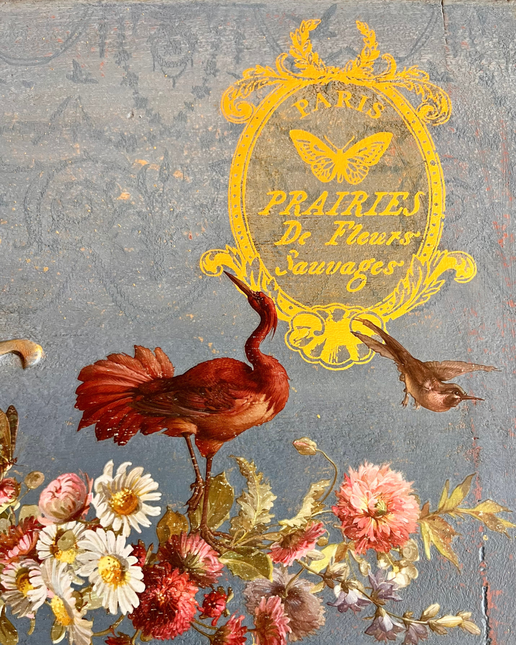 IOD Gilded Transfer - Papillon