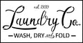 JRV Stencil - Laundry
