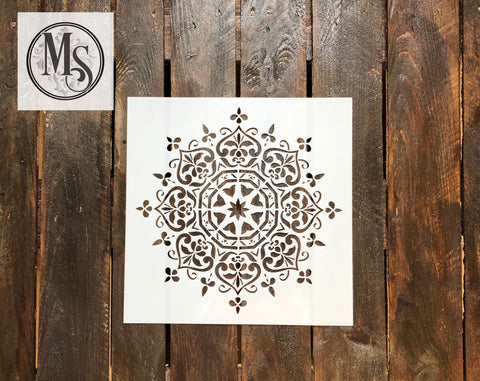Muddaritaville Stencil - Mandala 3