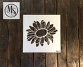 Muddaritaville Stencil - Sunflower