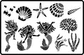 JRV Stencil - Mermaid Magic