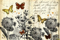JRV Decoupage Paper - Monarchromatic