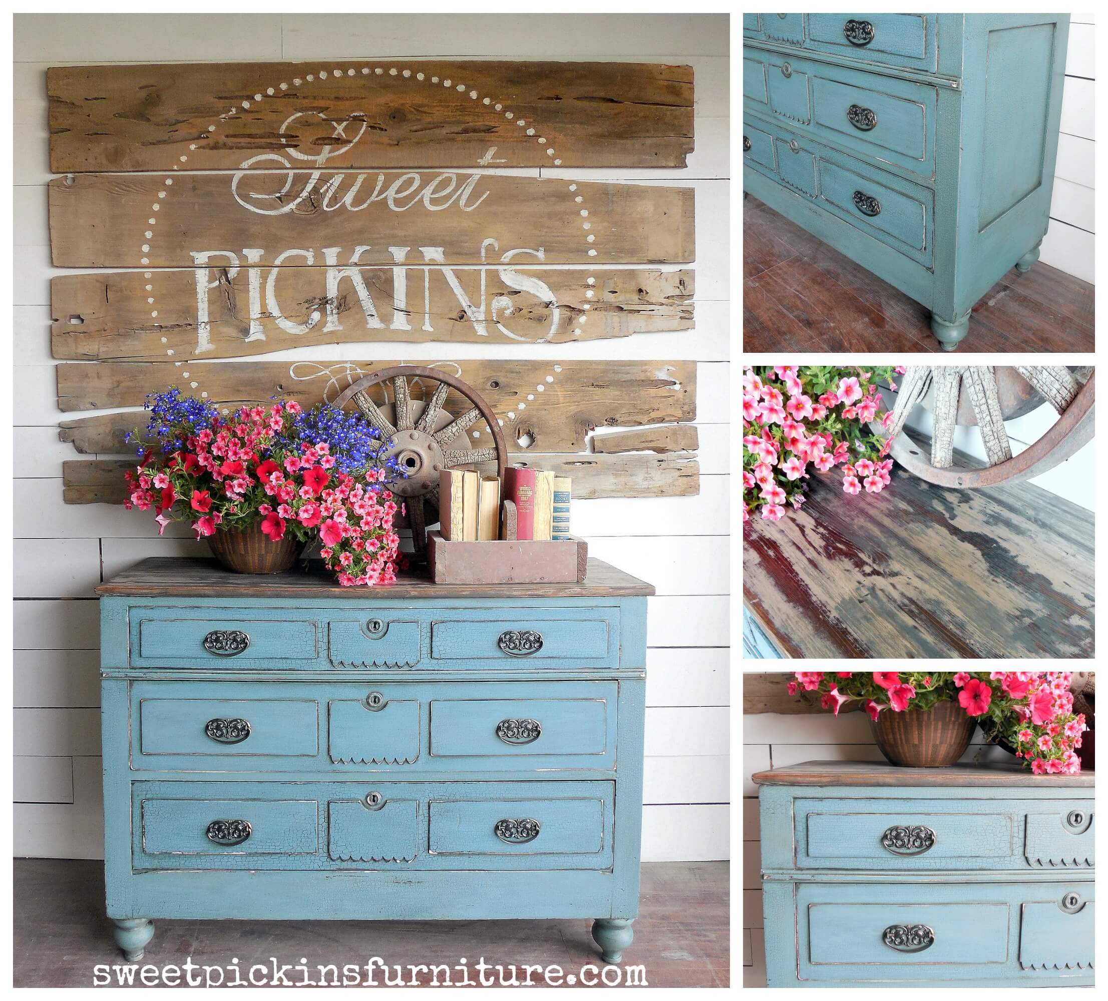 Sweet Pickins Milk Paint - Moody Blue