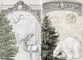 Roycycled Decoupage Paper - Neutral Christmas Project Blocks