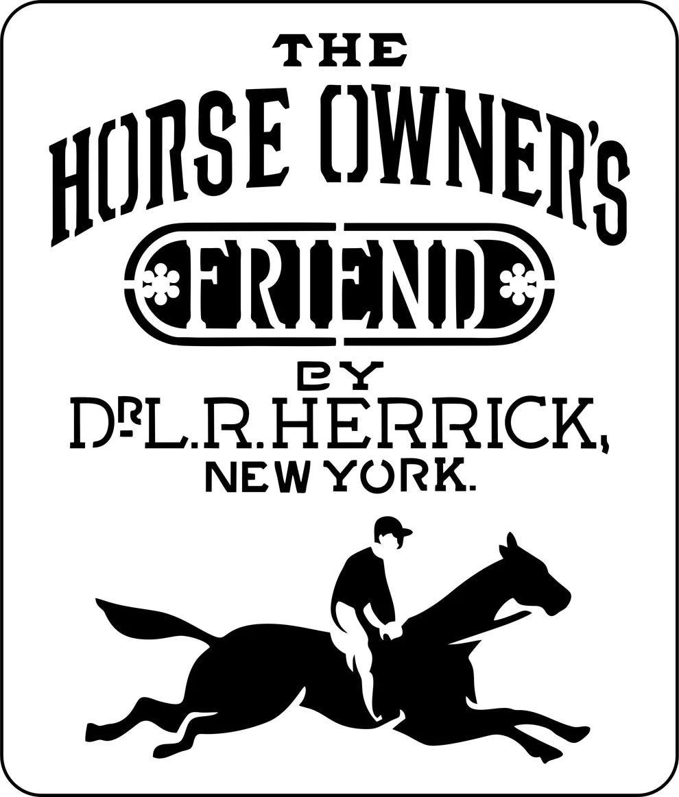 JRV Stencil - New York Horse Grain Sack