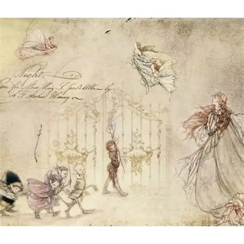 Roycycled Decoupage Paper - Fairy Meeting (Retired)