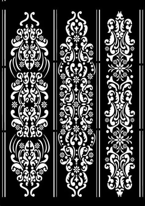 Decoupage Queen Stencil A4 - French Borders