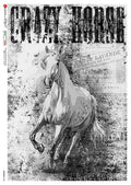 Decoupage Queen Rice Paper A4 - Crazy Horse II