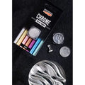 Pentart Chrome Rub-On Pigment - Silver