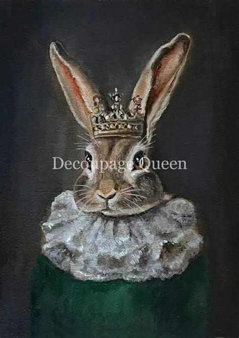 Decoupage Queen Rice Paper A4 - Teresa Rene Art - Penelope