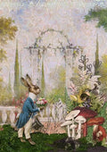 Decoupage Queen Rice Paper A4 - Gentleman Bunny
