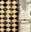 Roycycled Decoupage Paper - Harlequin Project Blocks (Retired)
