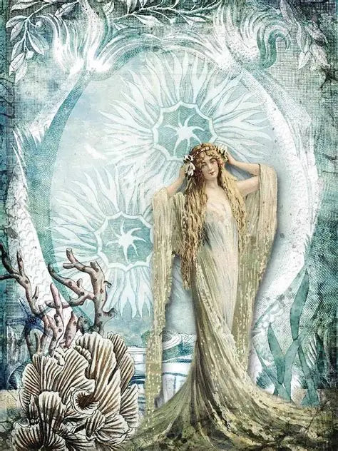Decoupage Queen Rice Paper - Sea Queen