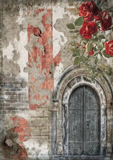 Decoupage Queen Rice Paper A4 - The Villa