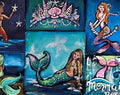 Roycycled Decoupage Paper - Mermaid Beach (Retired)