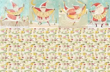 Roycycled Decoupage Paper - Christmas Trees (Retired)