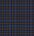 Roycycled Decoupage Paper - Blue Tartan (Retired)
