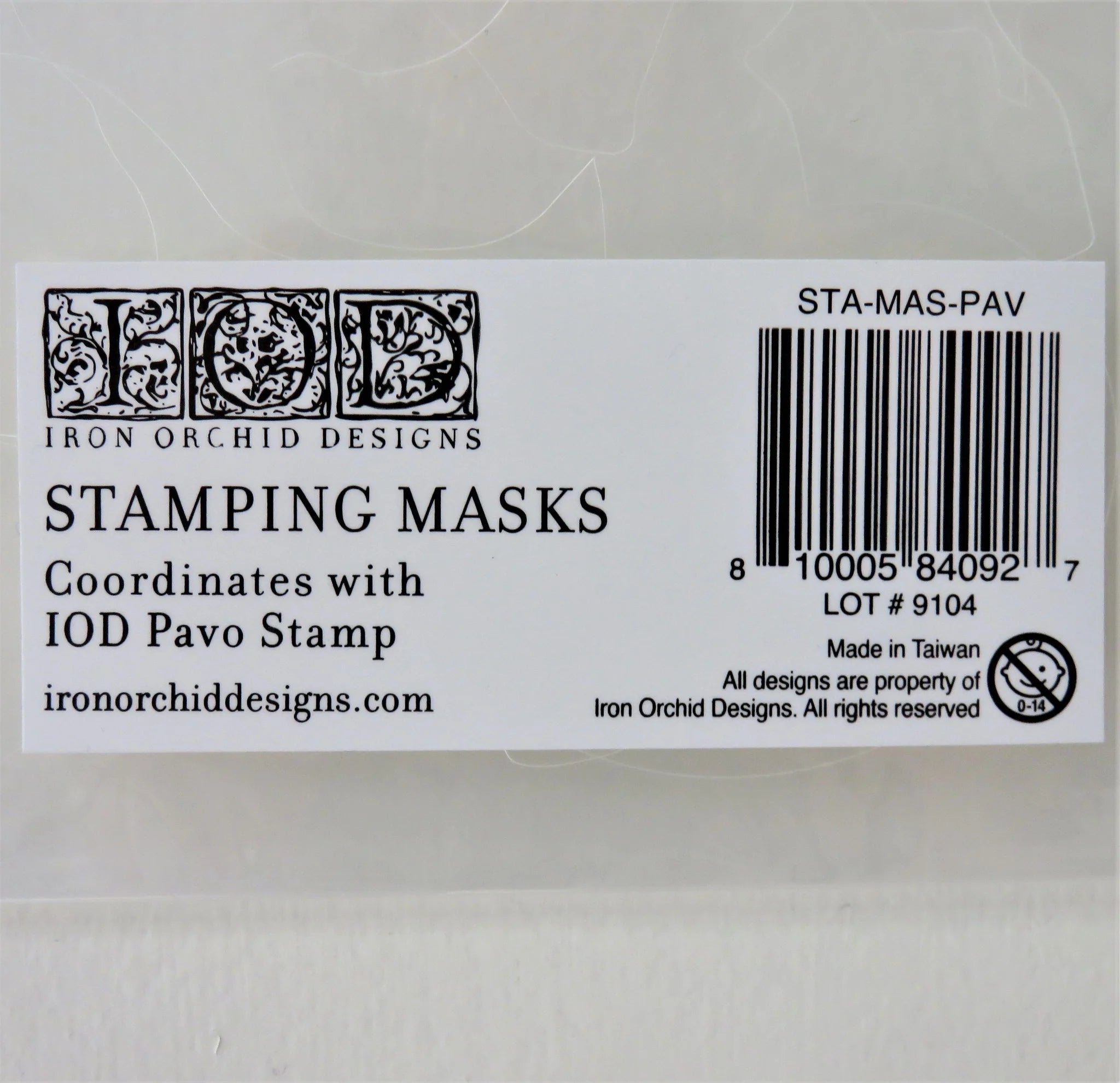 IOD Mask (Retired) - Pavo
