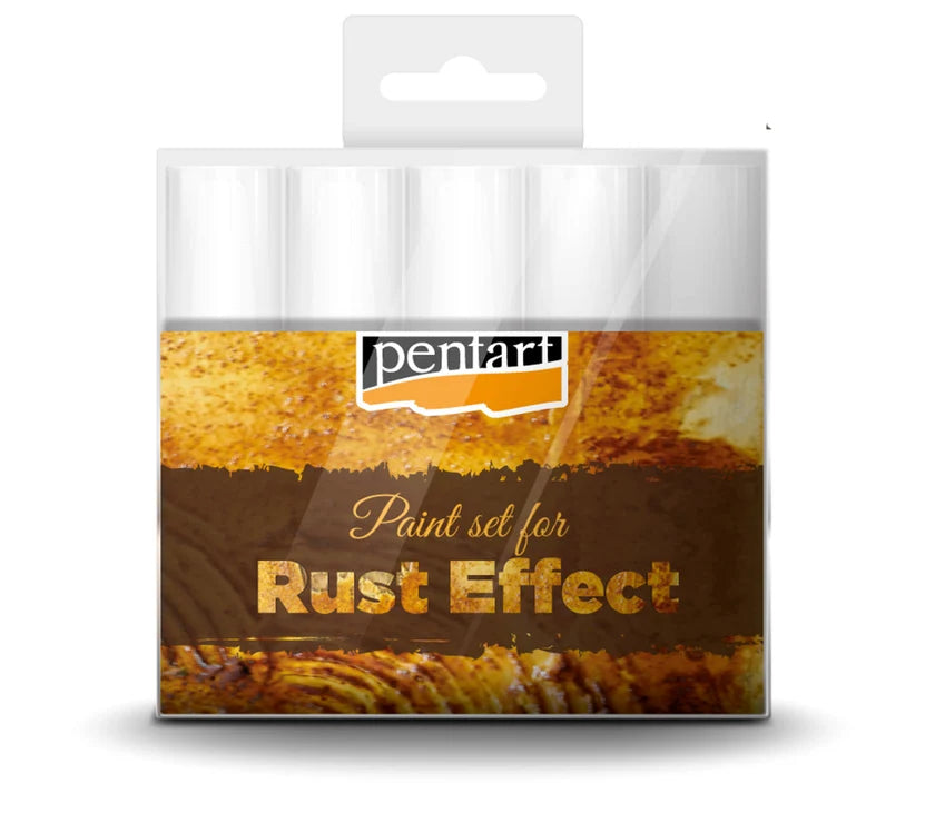 Pentart Paint Set for Rust Effect