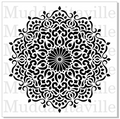 Muddaritaville Stencil - Decorative Mandala