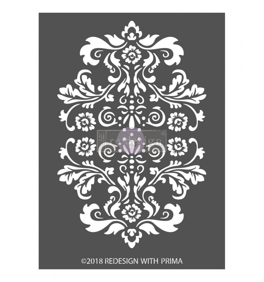 Redesign 3D Decor Stencil - Alessandro Flourish