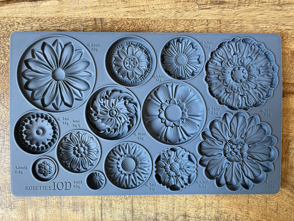 IOD Mould - Rosettes