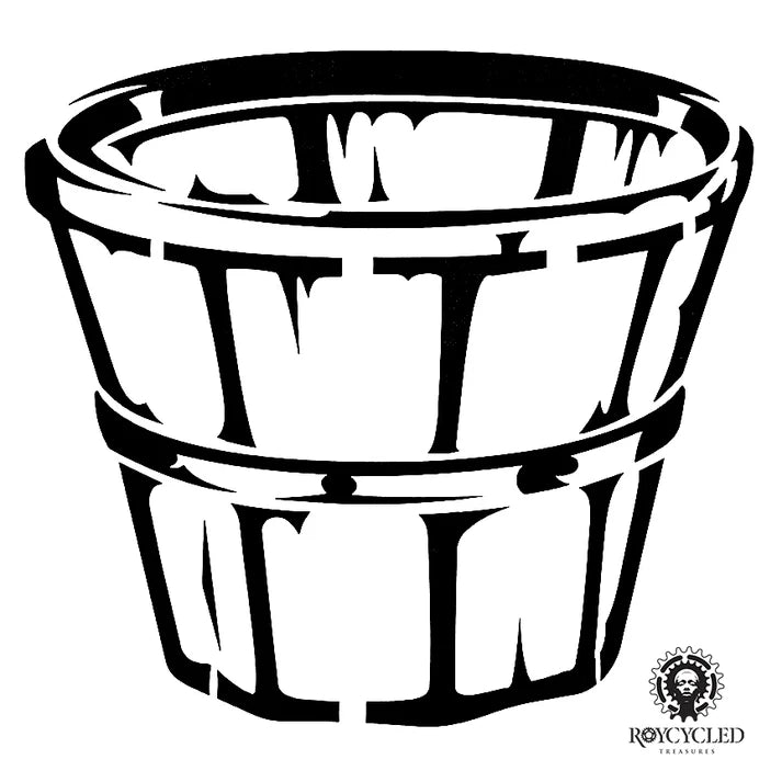 Roycycled Stencil - Bushel