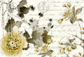 Roycycled Decoupage Paper - Sepia Blossom