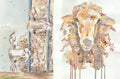 Roycycled Decoupage Paper - Sheep