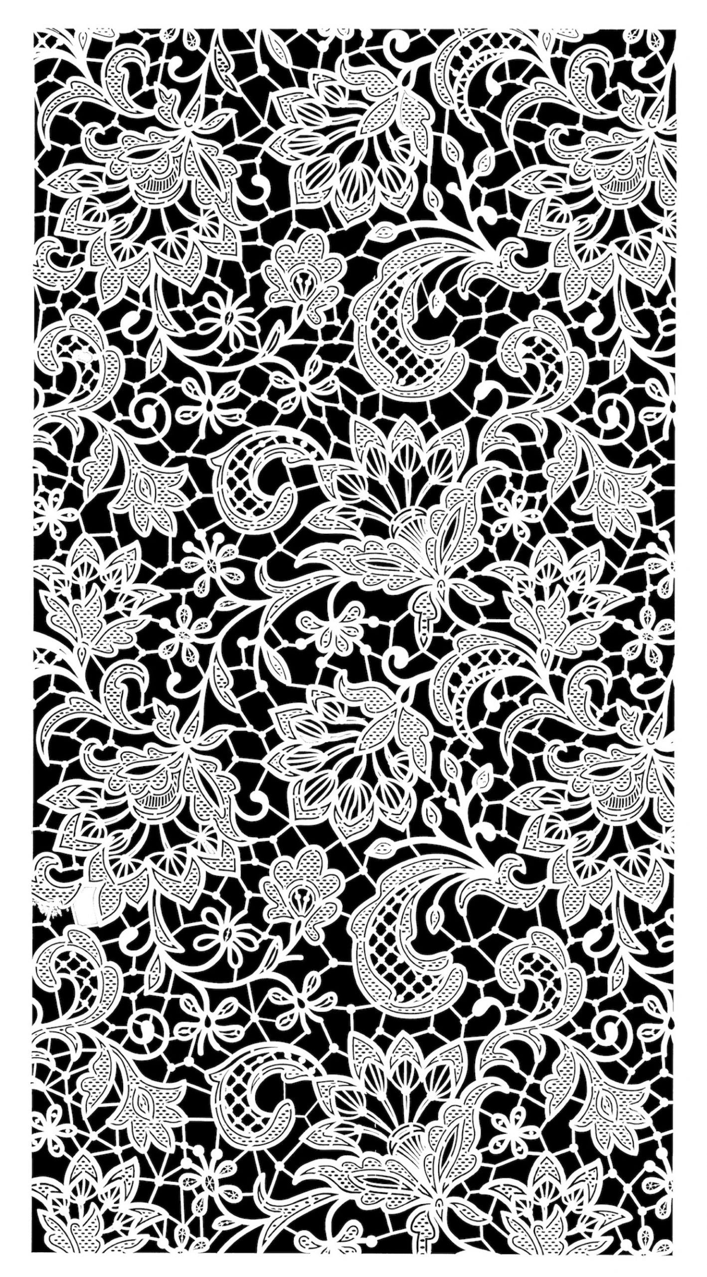 Posh Chalk Stencil - Solly's Lace