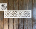 Muddaritaville Stencil - Faye Tile Border