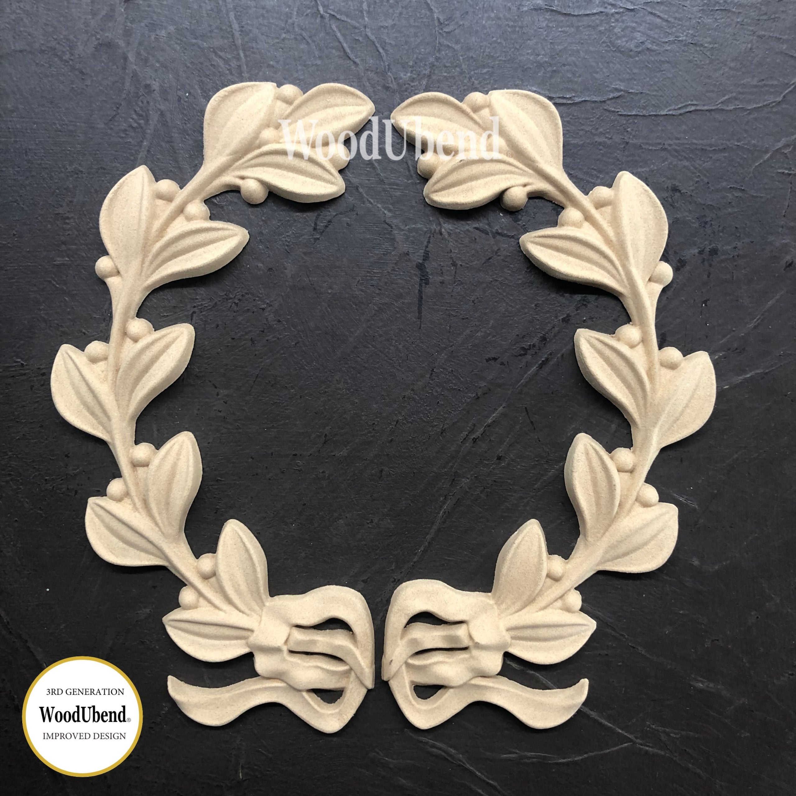 WoodUBend Wreath #1457