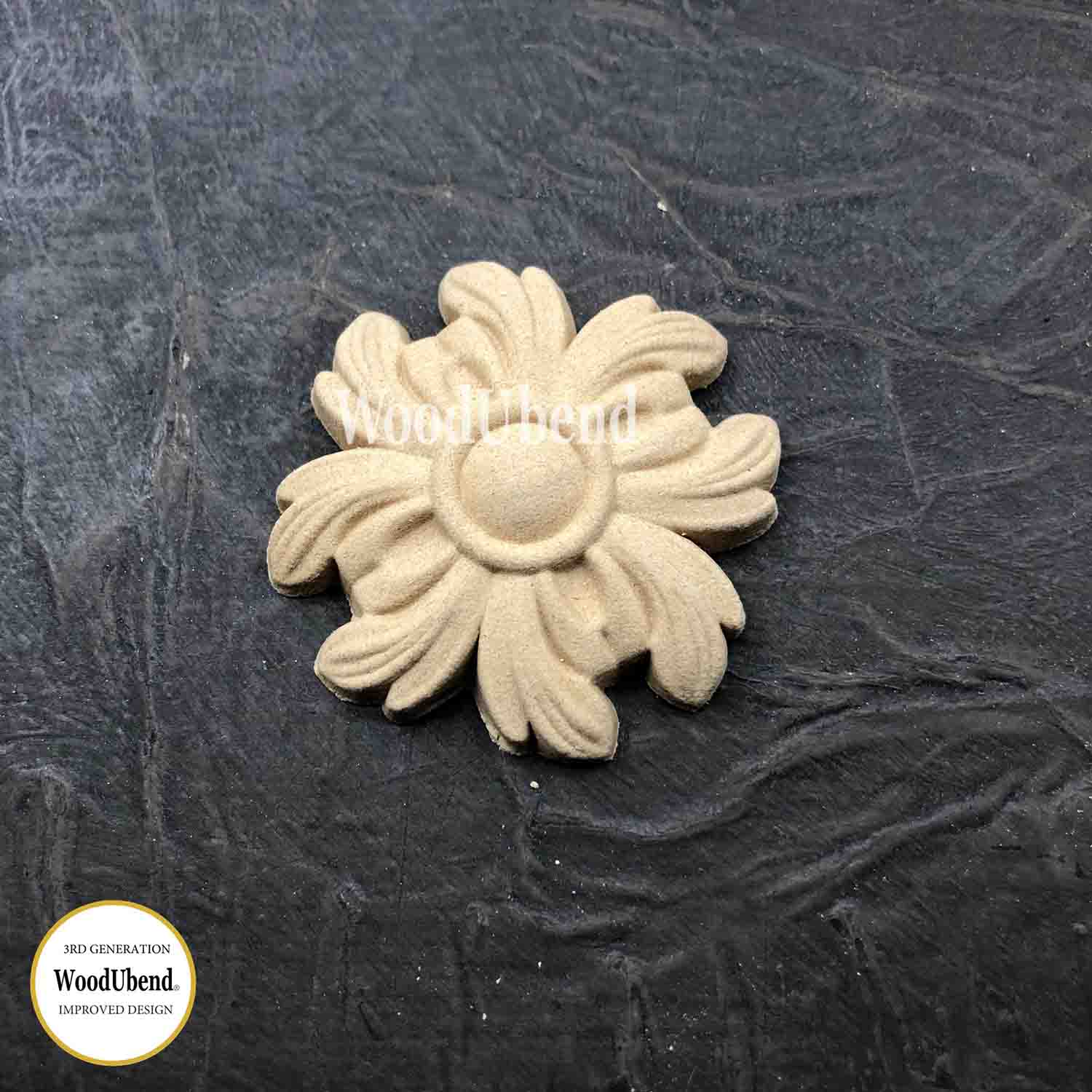 Woodubend Four Petal Flower #2159