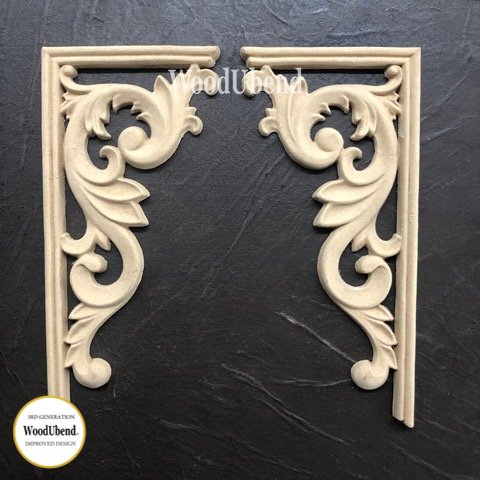 Woodubend Corner Pair #2160